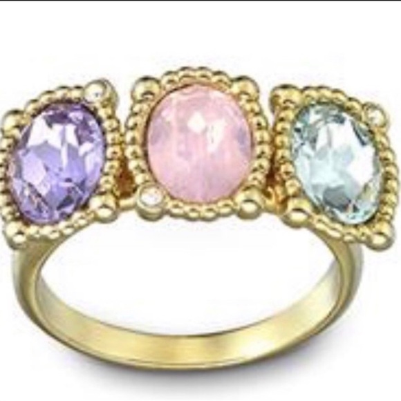 Swarovski Jewelry - Swarovski Rose Gold Plated Crystal Ring (New)